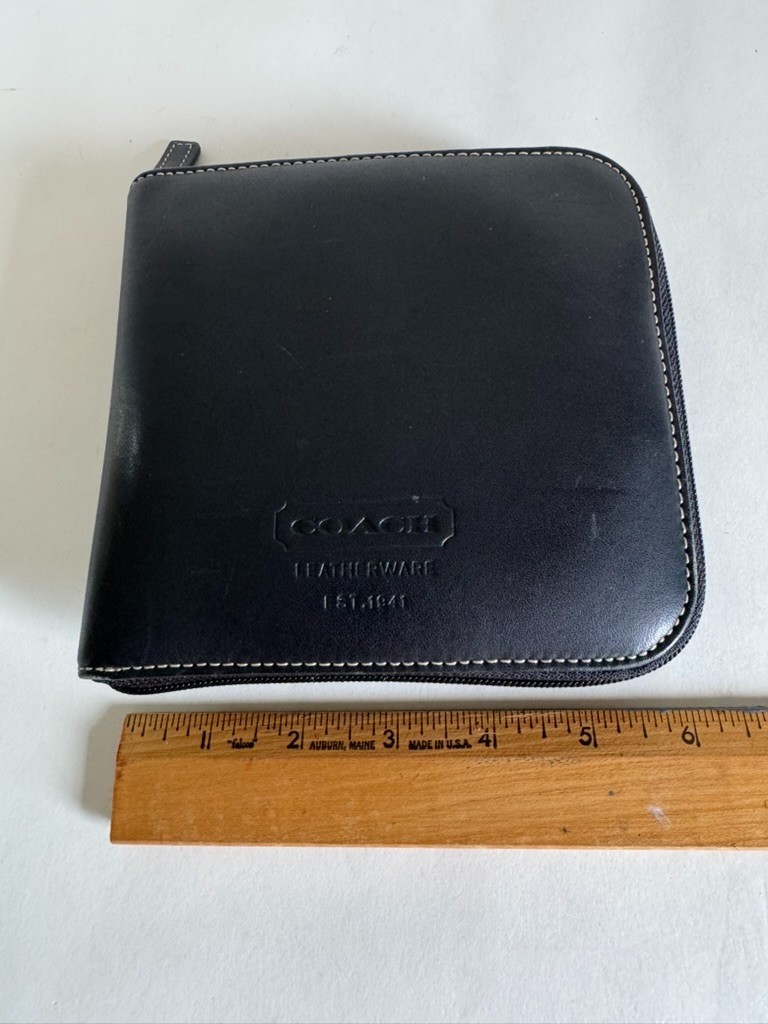 COACH LEATHERWARE CD Case