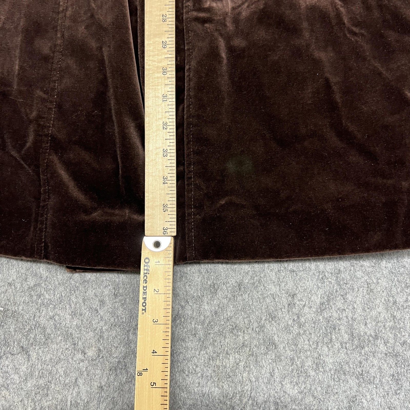 Vintage J Jill Coat Womens S Brown Velvet Toggle Lined Duster Missy Whimsigoth