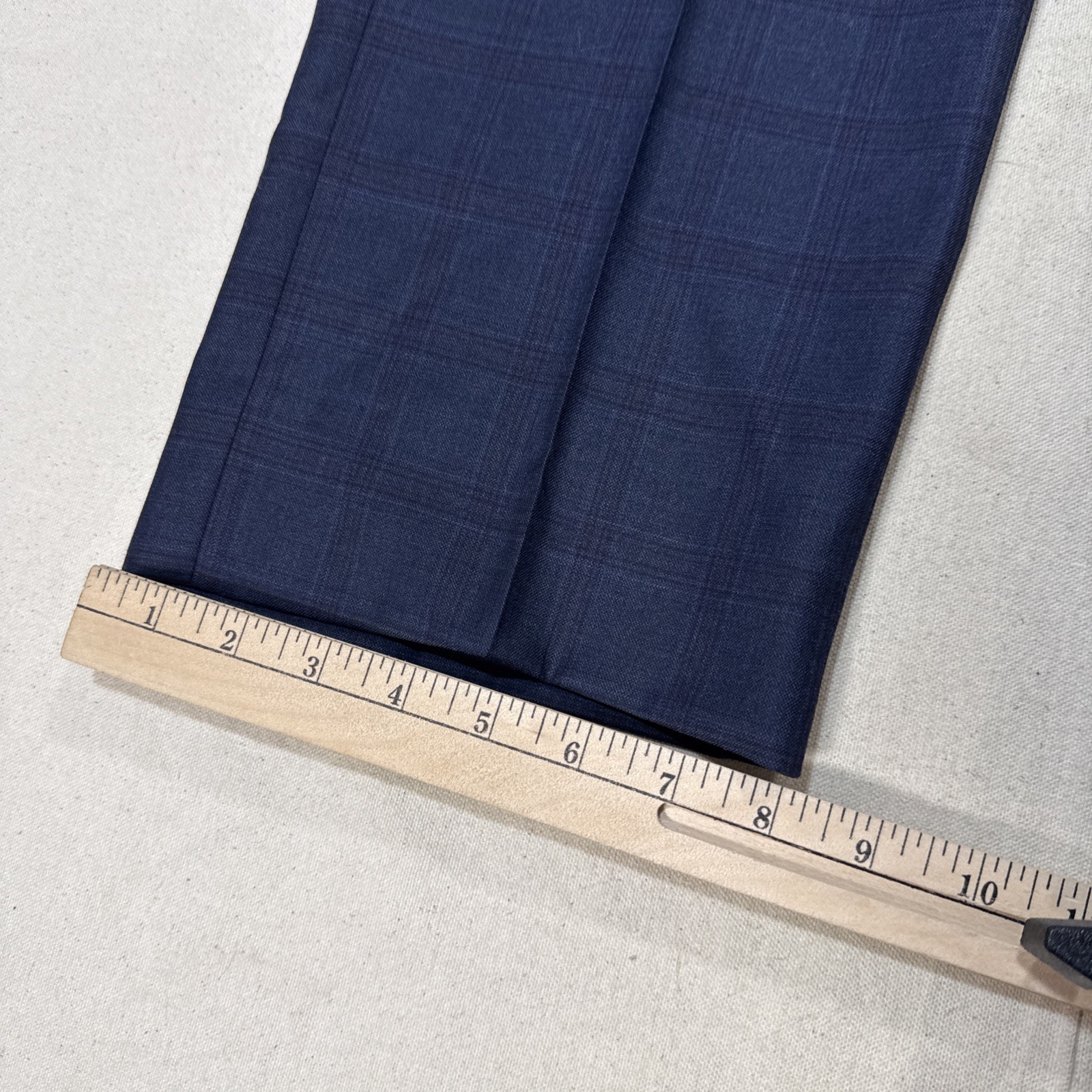 Hickey Freeman X Loro Piana 150’s Wool Men 2pc Blue Suit Size 42R Pant 36×30