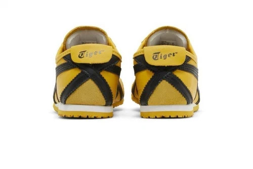 Onitsuka Tiger Mexico 66 Yellow Black Sneakers 1183C102-751 Kill Bill Shoes M8.5