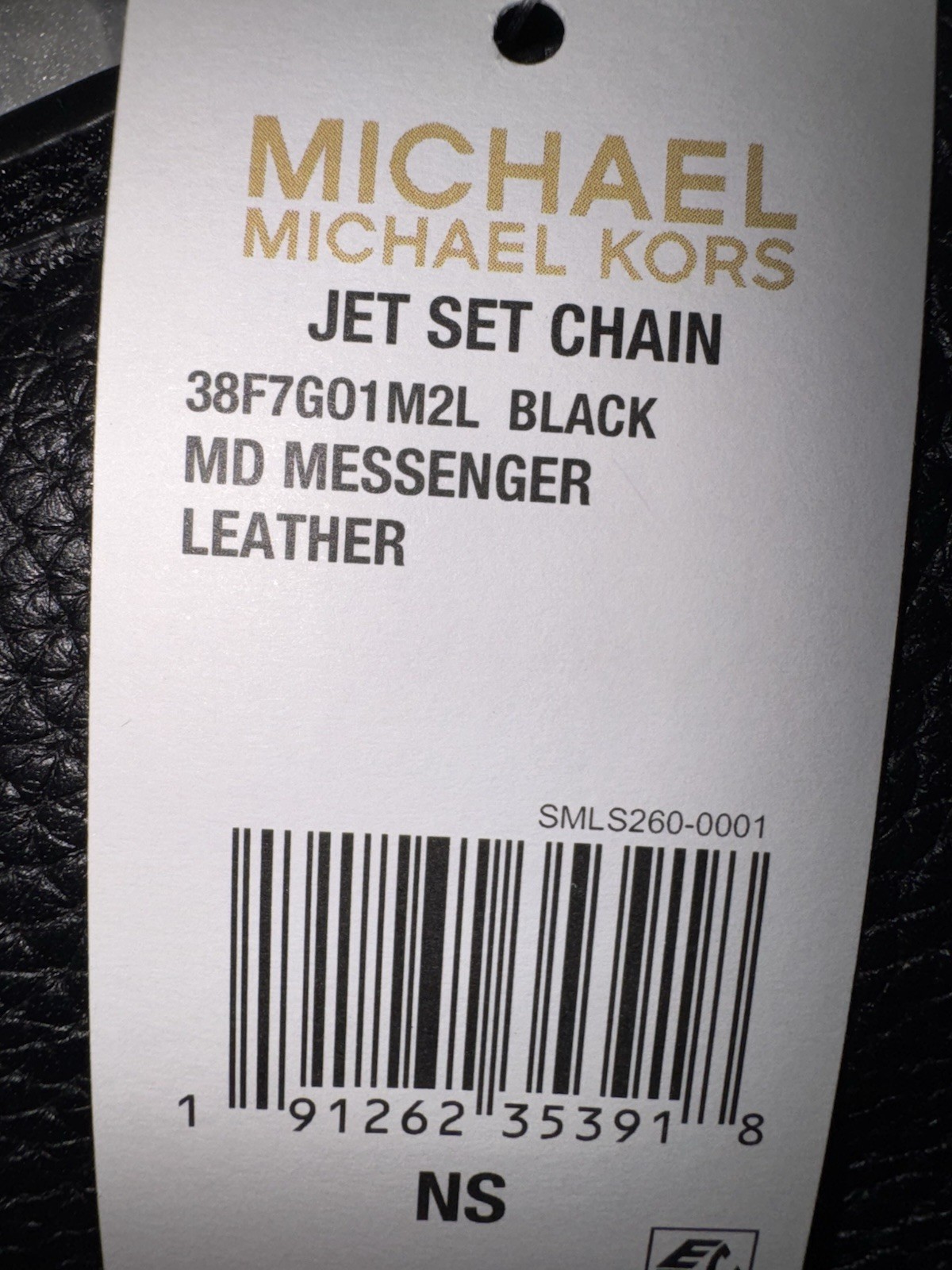 Michael Kors Black Messenger 38F7G01M2L