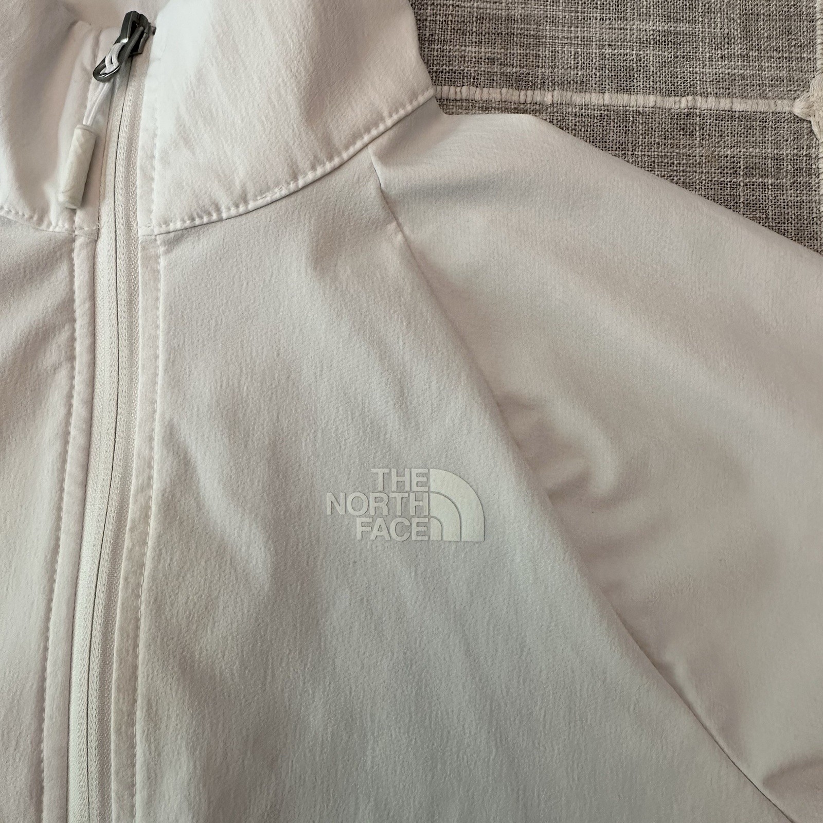 The North Face Women’s Apex Nimble Softshell Jacket White Slim Fit Size XS
