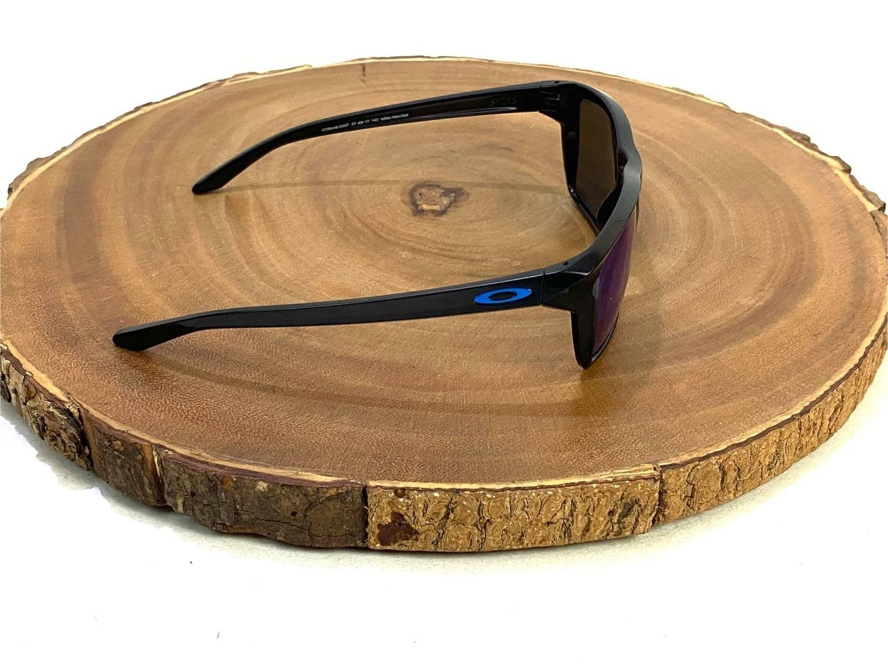 Oakley Sunglasses Sylas Black FRAME ONLY OO9448-2457 Blue Icons 57 17 142 mm