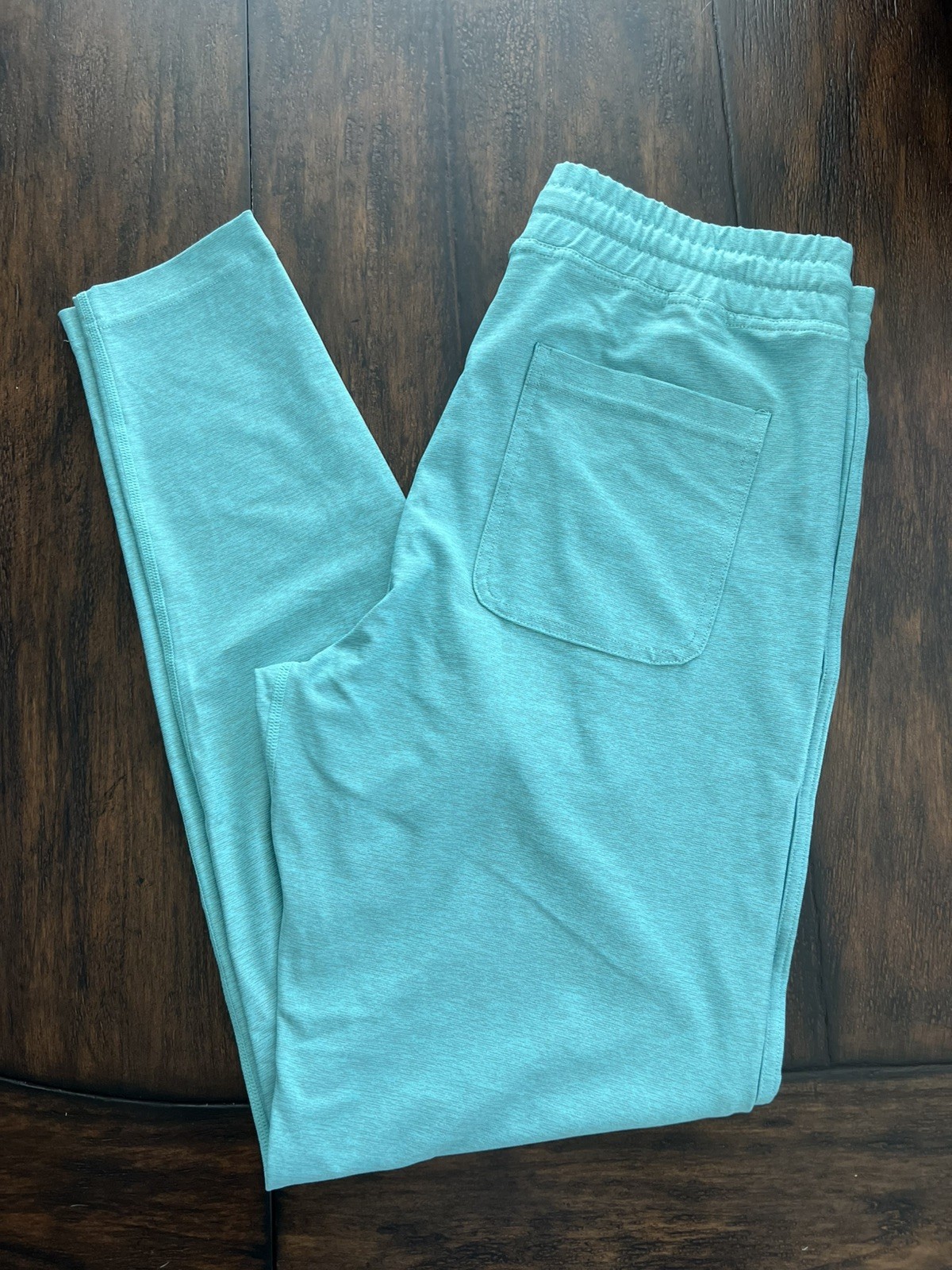 Outdoor Voices Unisex Sm CloudKnit Jogger Performance Stretch Active Teal Blue
