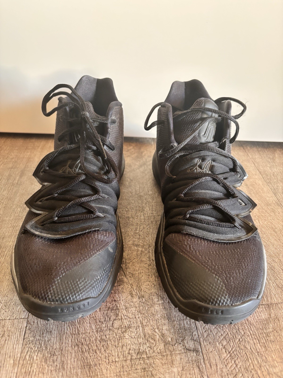Nike Kyrie 5 Men’s Black Mid Basketball Shoes