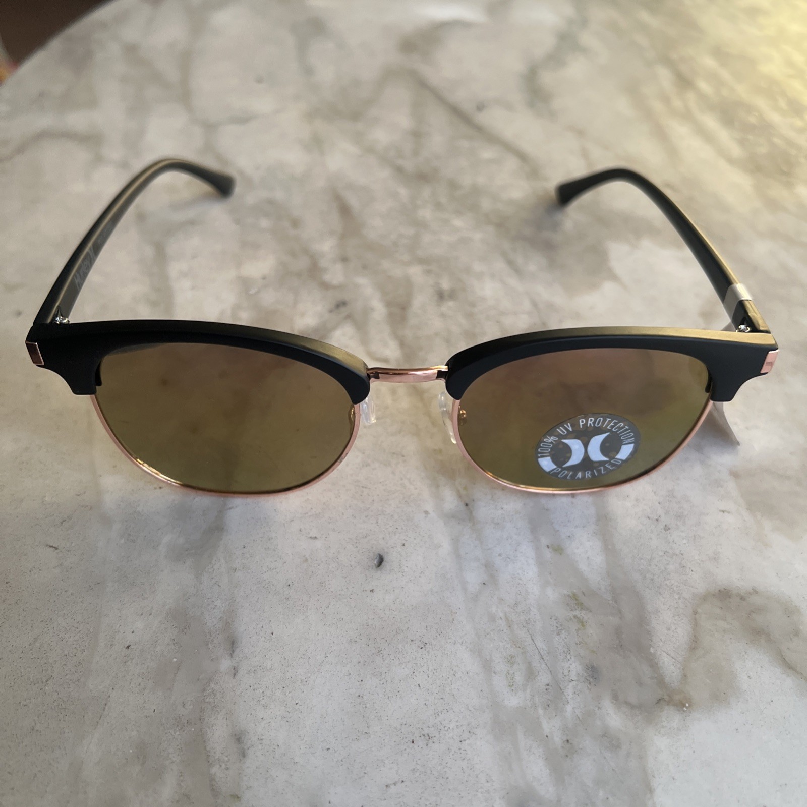 HURLEY Polarized Semi-Rim Sunglasses – HSL 2010OP