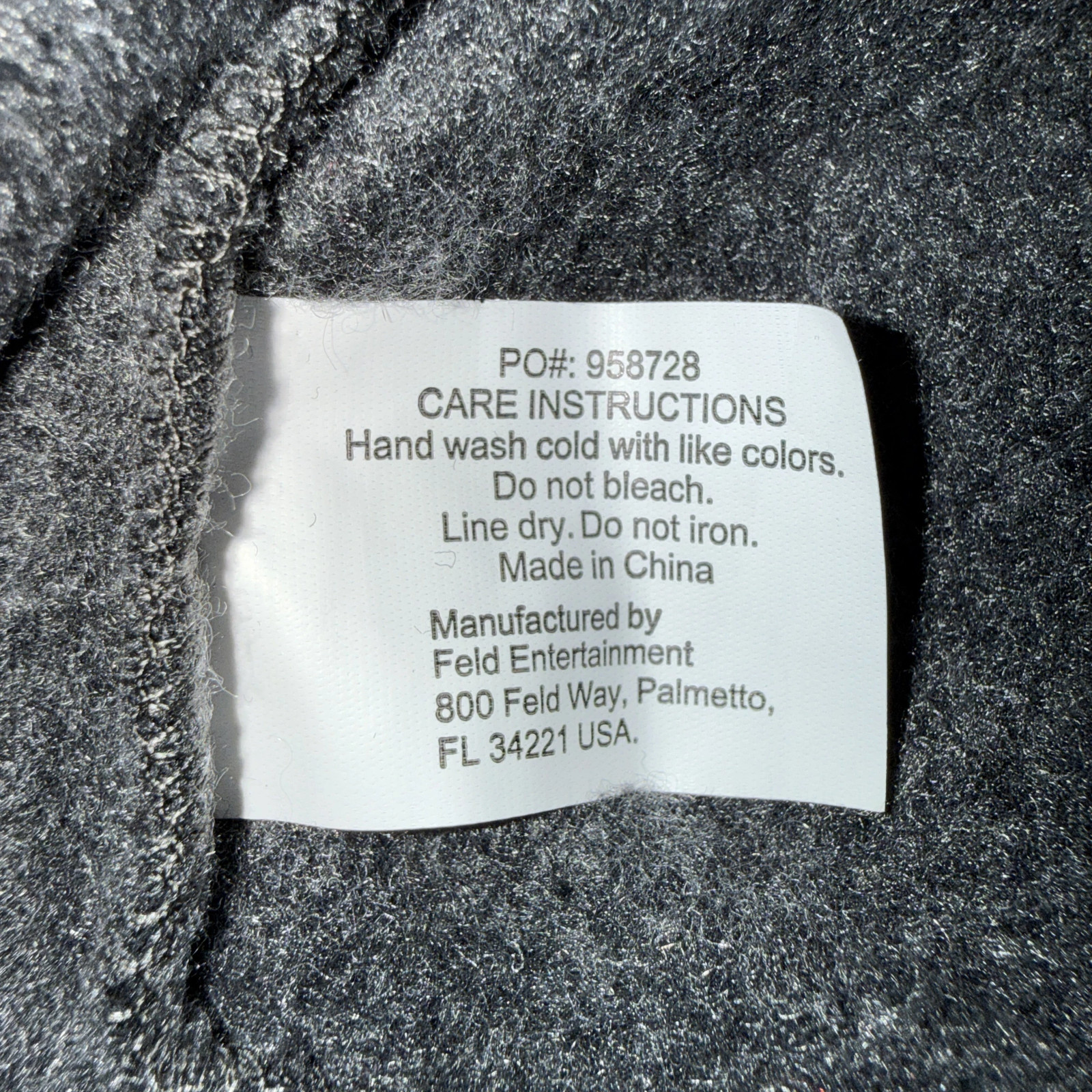 Peanuts Snoopy Applique Pullover Hoodie Dark Heather Gray Red Plaid Womens M NEW