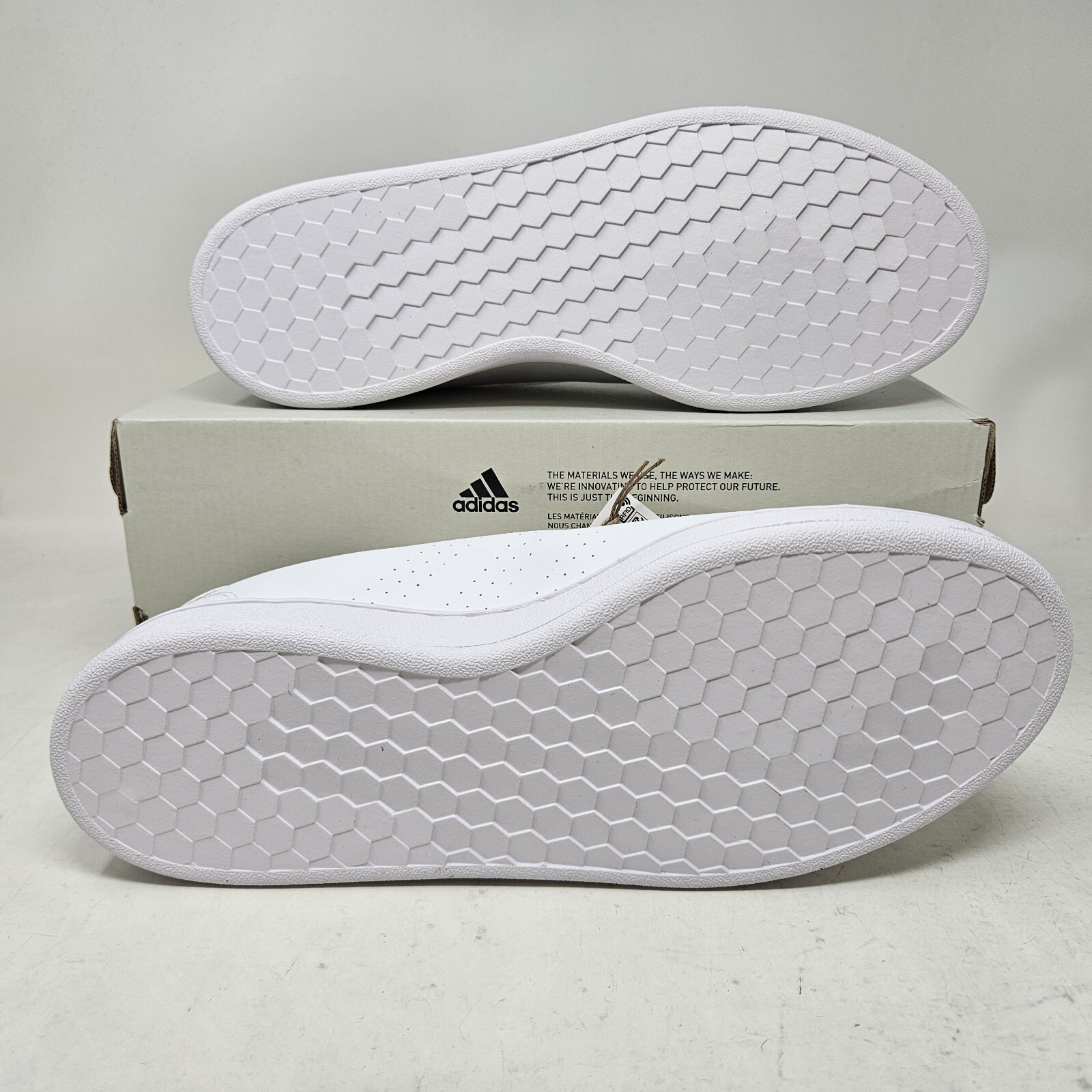 Mens Adidas Advantage Comfy Athletic White Green Shoes / GZ5300 / Multiple Sizes