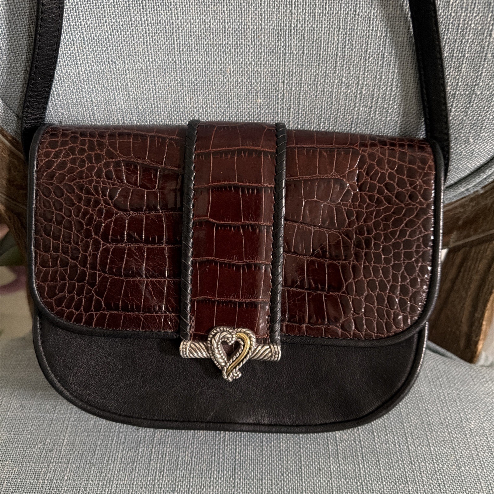 Brighton Leather Crossbody Bag