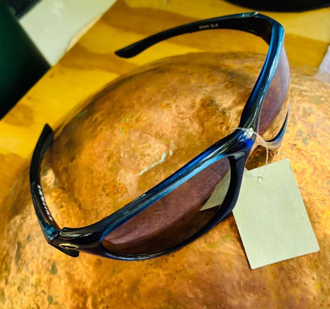 SMITH OPTICS SUNGLASSES Spawn Blue Italy Blue Frames Brown Lens 115mm NWT