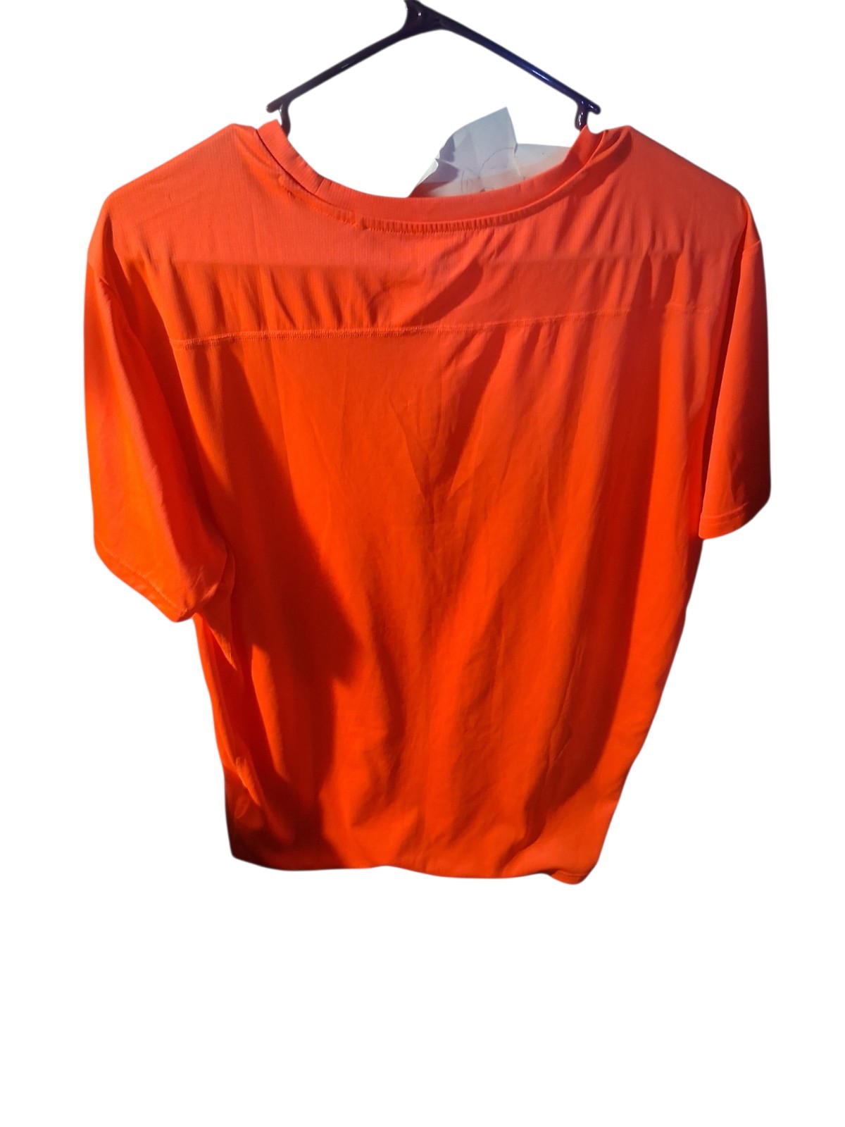 Adidas Men’s Run It 3-Stripes PB Running T-Shirt (Signal Coral / Orange)