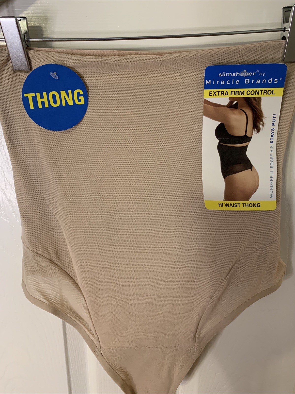 Slimshaper By Miracle Brands, High Waist Thong, Size XL, NWT