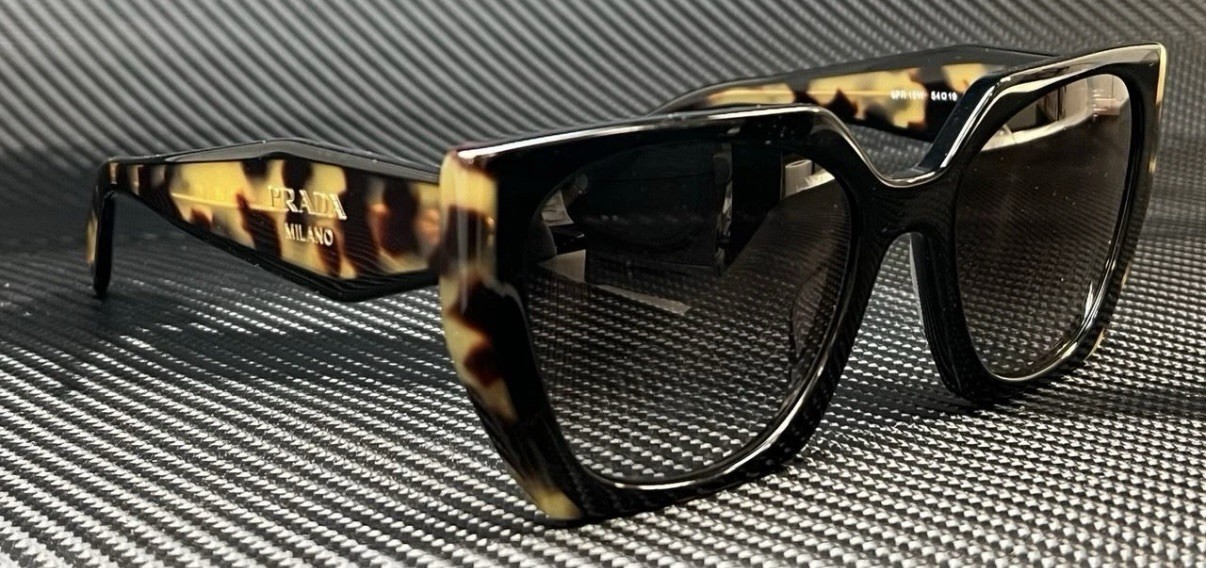 PRADA PR 15WS 3890A7 Black Grey Gradient 54 mm Women’s Sunglasses