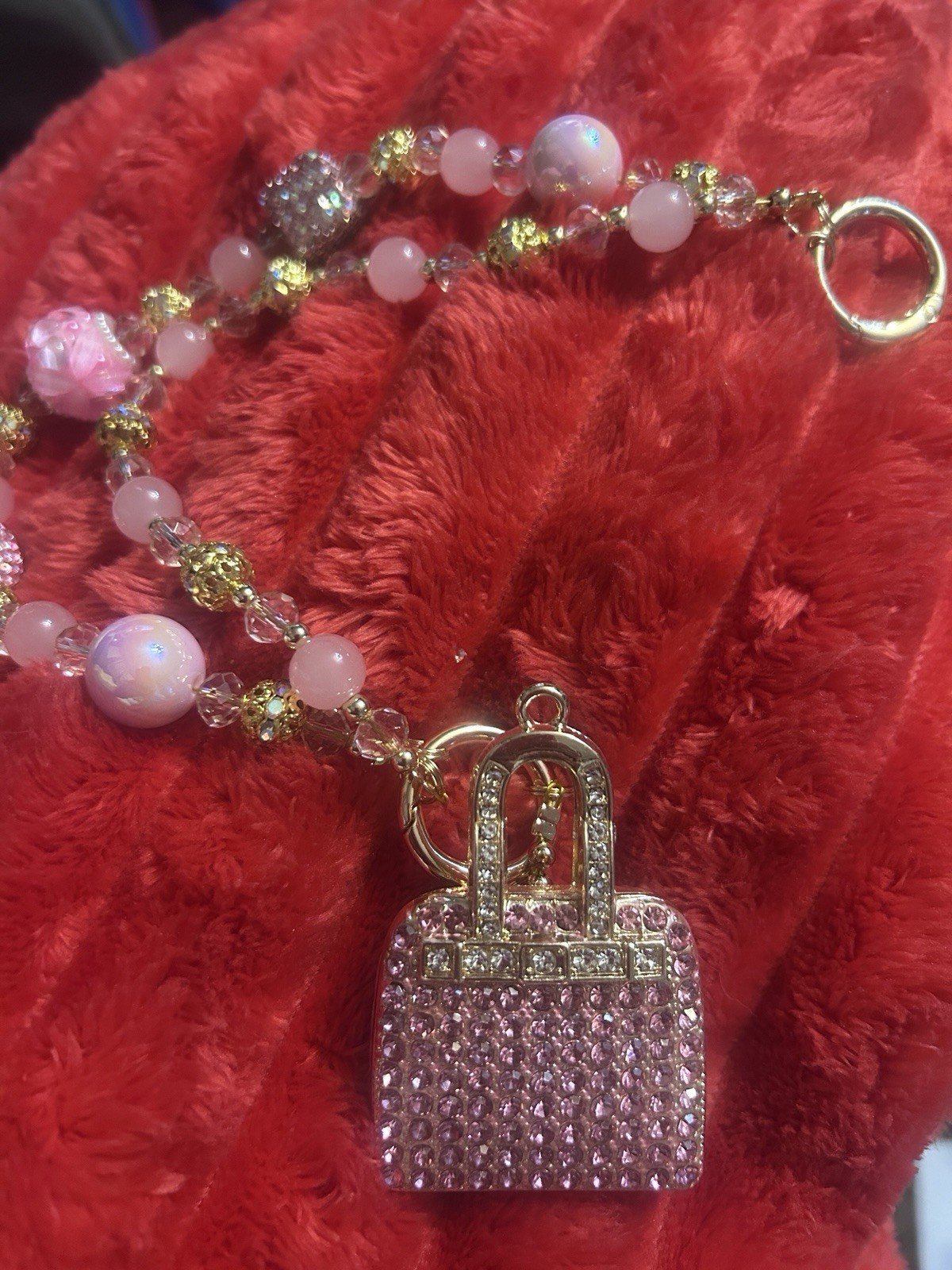 Statement Bag Charm — Buyer’s Choice — X Large Jeweled Purse Charm $25
