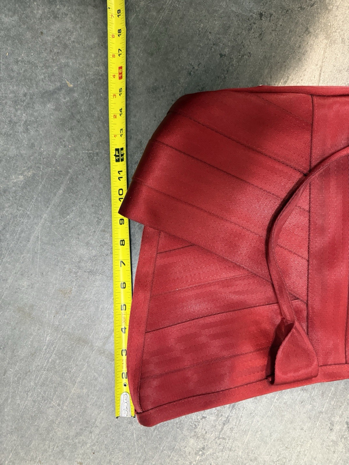 Maggie Bags Tote Seatbelt Material