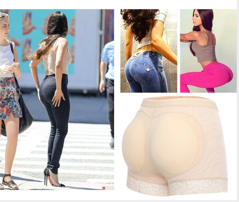Sexy Padded Pads Panties Butt Lifter Hip Enhancer Underwear Buttock Shapewear