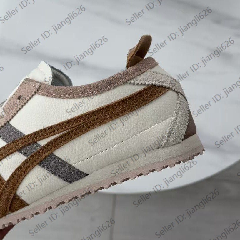 NEW Onitsuka Tiger MEXICO 66 1183C076 253 Beige Brown Gray
