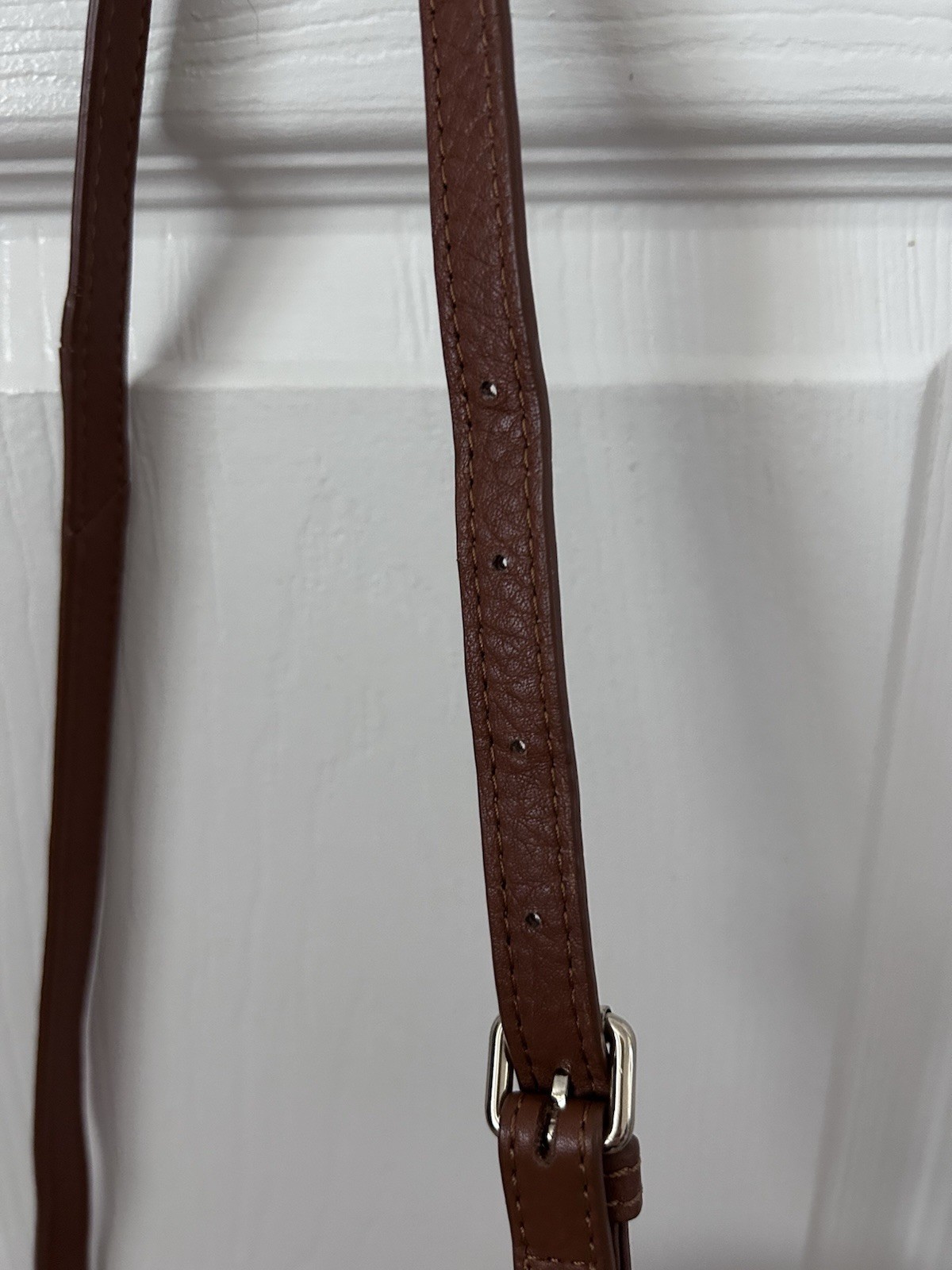 Clever Carriage Company leather crossbody/clutch Sherpa Made In India