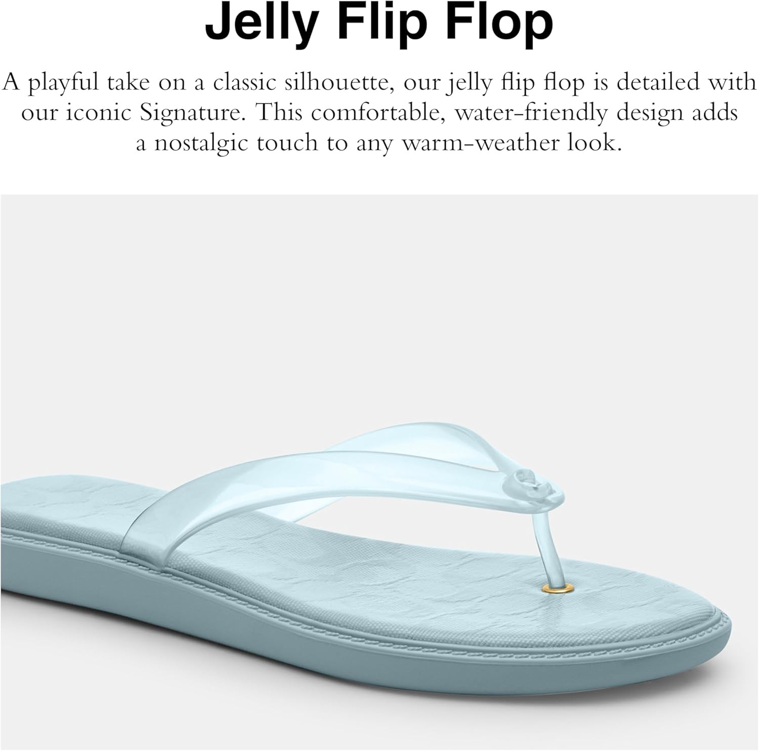Coach Jelly Flip-Flops