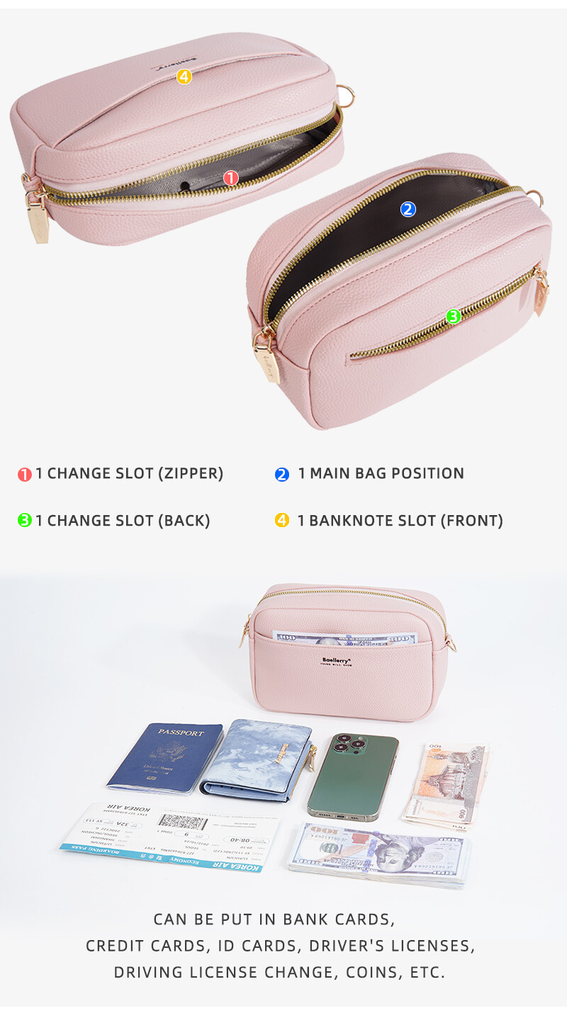 Women Small Square Crossbody Bag Leather Shoulder Bag Cell Phone Purse Travel US
