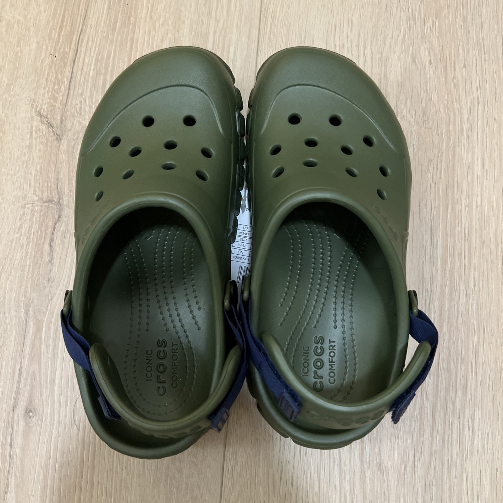 Crocs Offroad Sports Clog Men’s 5/Women’s 7 Army Green New In Bag