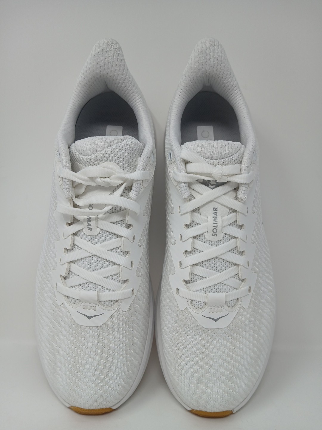 Hoka One One Solimar White Running Shoes Womens 1123075 WWH