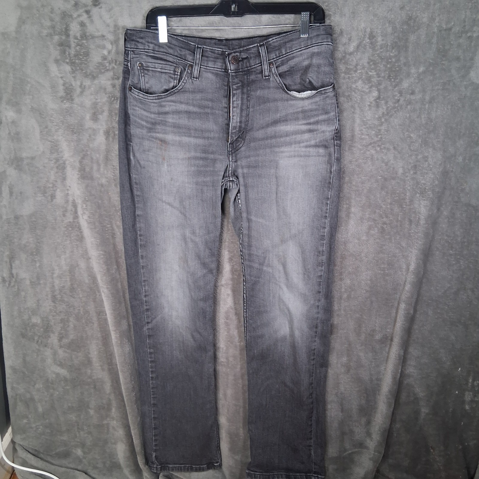 Levis 514 Jeans Mens 32×32 Straight Fit Flex Jeans Morel Gray Casual Denim