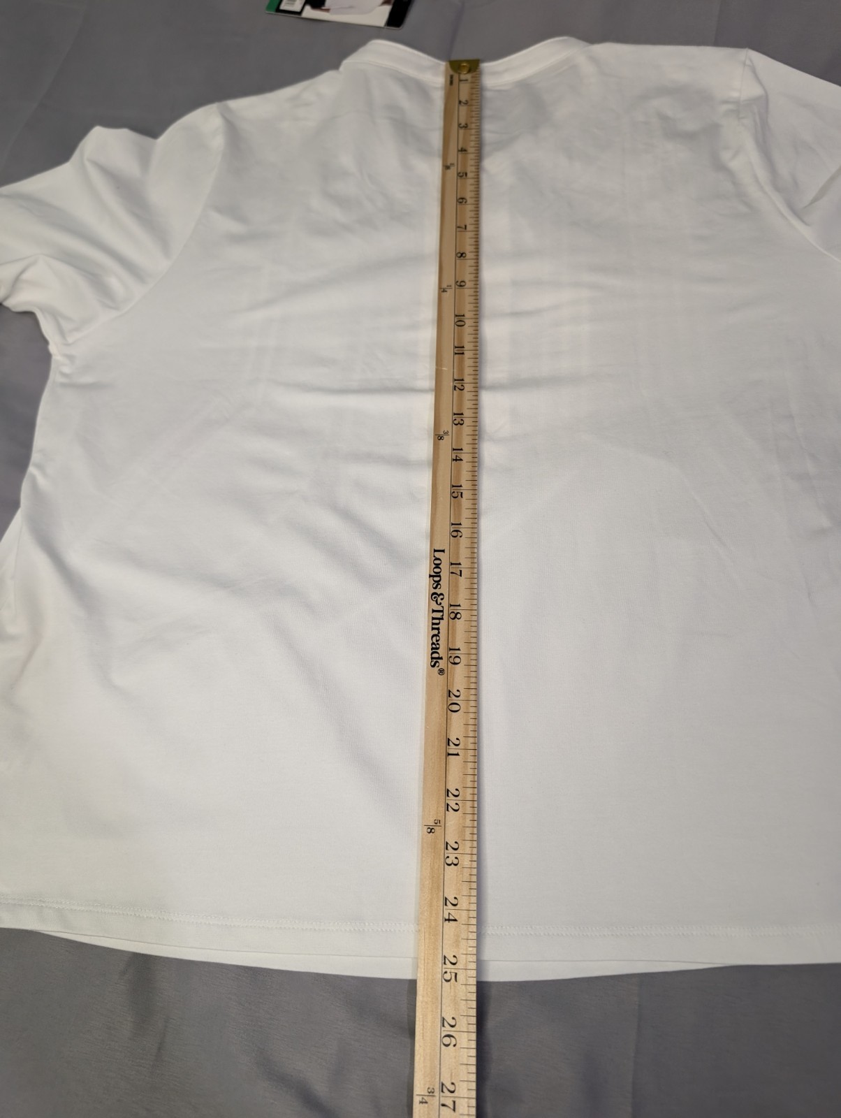 Lands’ End Women’s Button Front Pintuck Top, White, Size XL