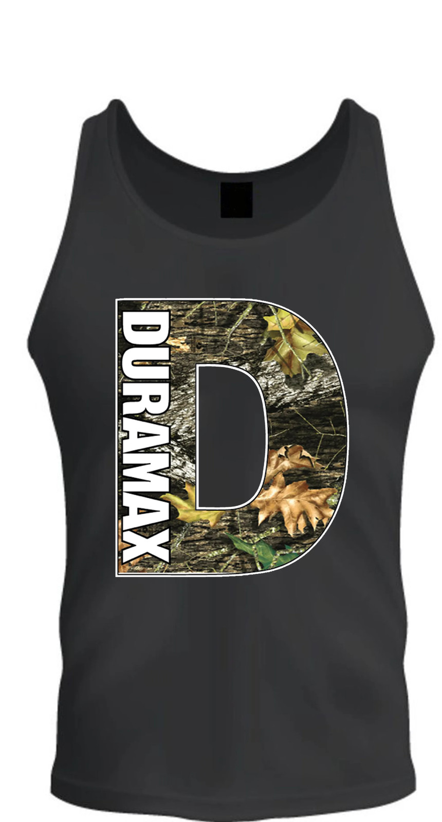Duramax Diesel Camo Hunting Style Truck Lover Graphic Tank Top