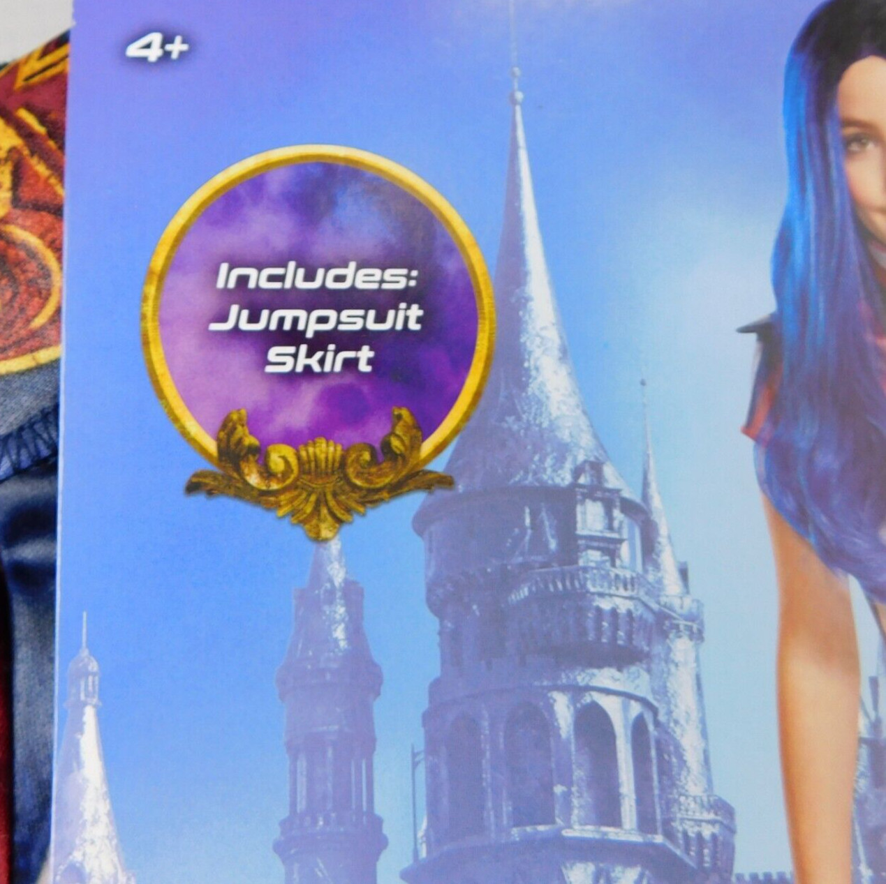 Disney Descendants 3 Kids Evie Halloween Costume Girls 4-6 Small