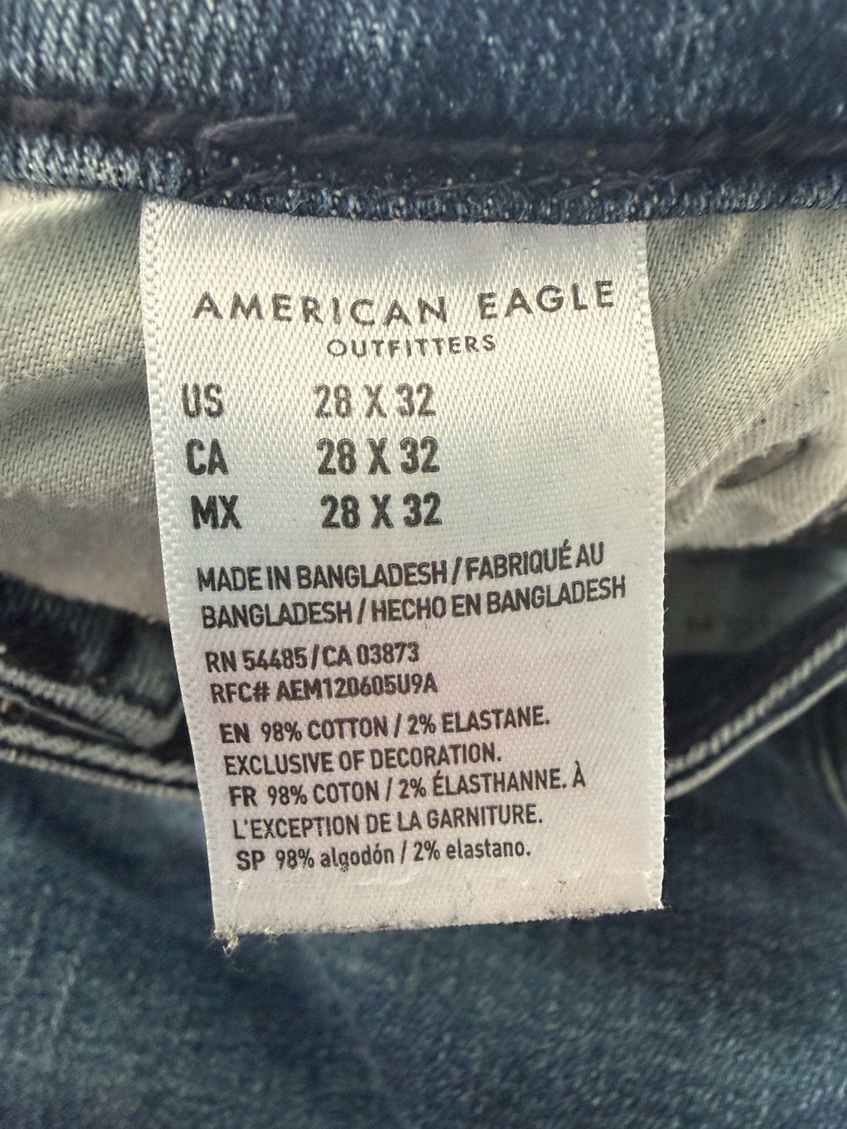 American Eagle Outfitters Airflex + Skinny Jeans. Size 28×32