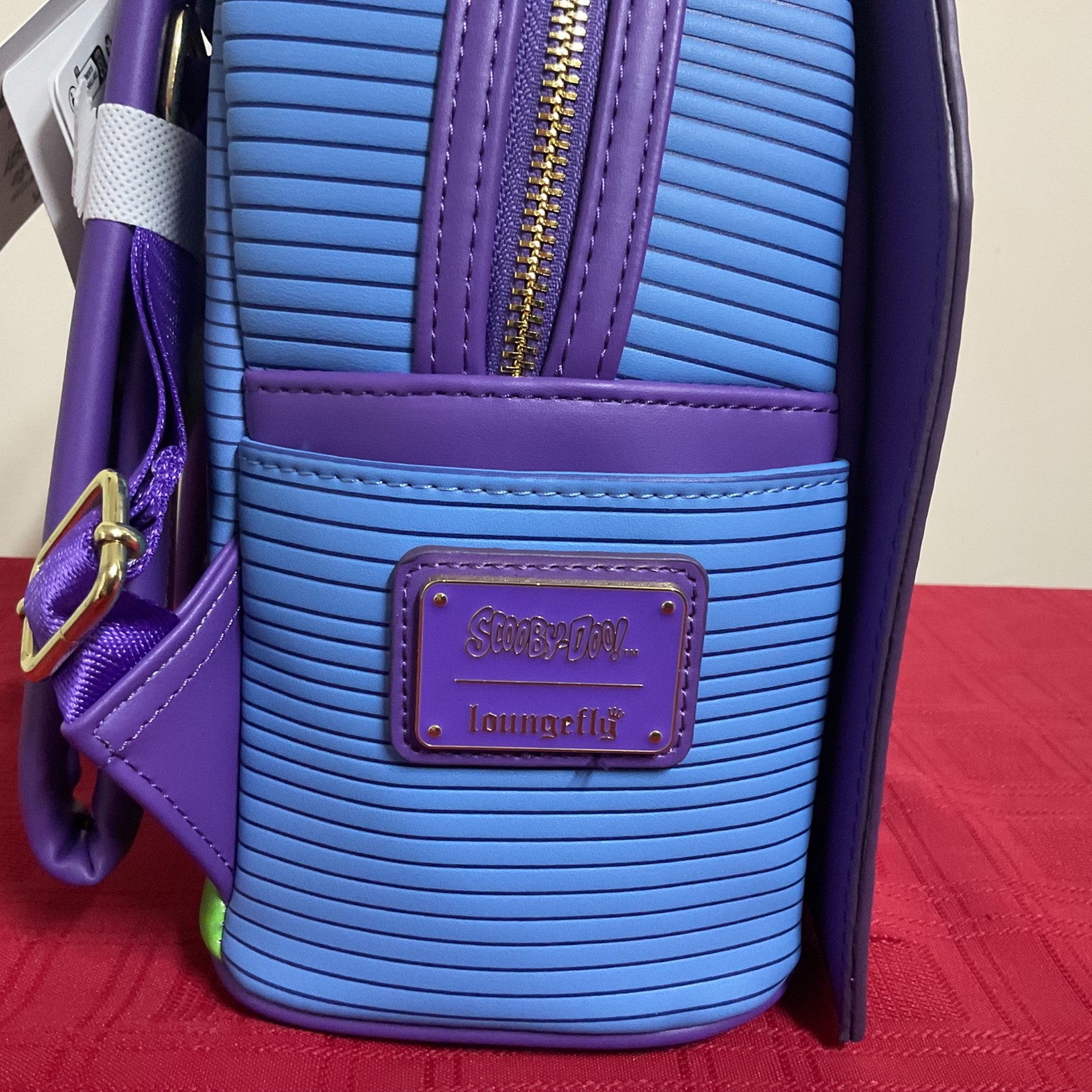 LOUNGEFLY SCOOBY-DOO MYSTERY INC. HAUNTED MANSION MINI BACKPACK NWT!!!
