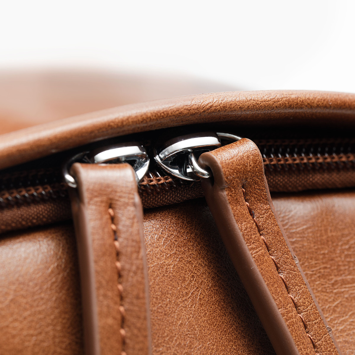Ranieri Vegan Leather Backpack – 13-inch Laptop Bag – Unisex – Brown