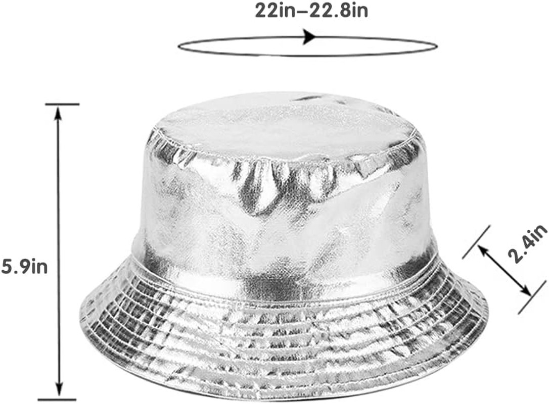 Unisex Bucket Hat Beach Sun Hat Aesthetic Fishing Hat for Men Women Teens, Rever