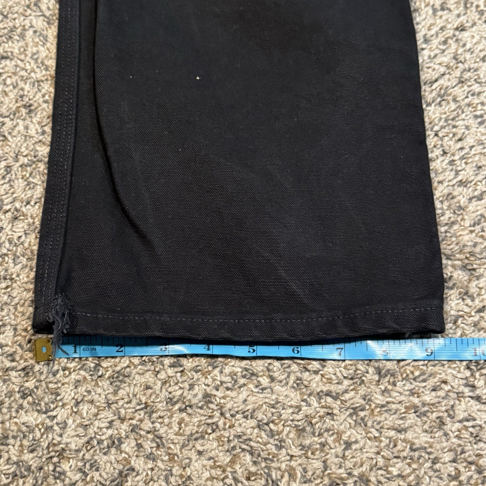 Carhartt 36 x 32 Loose Fit Double Knee Canvas Utility Workwear Carpenter Pants