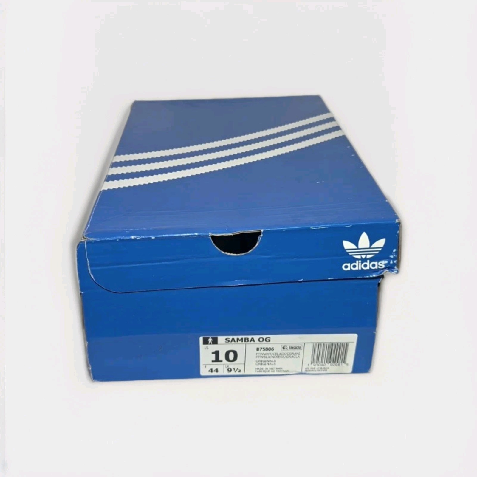 Size 10 – adidas Samba OG Low White Black Gum