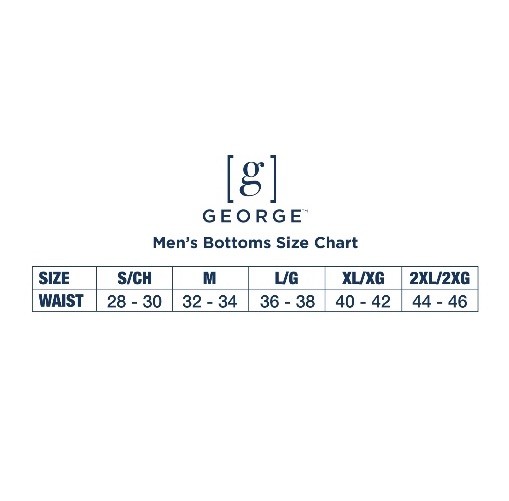 George Size M (32-34) 6 Pack men’s Full Rise Briefs White Cotton Tag-Free NEW
