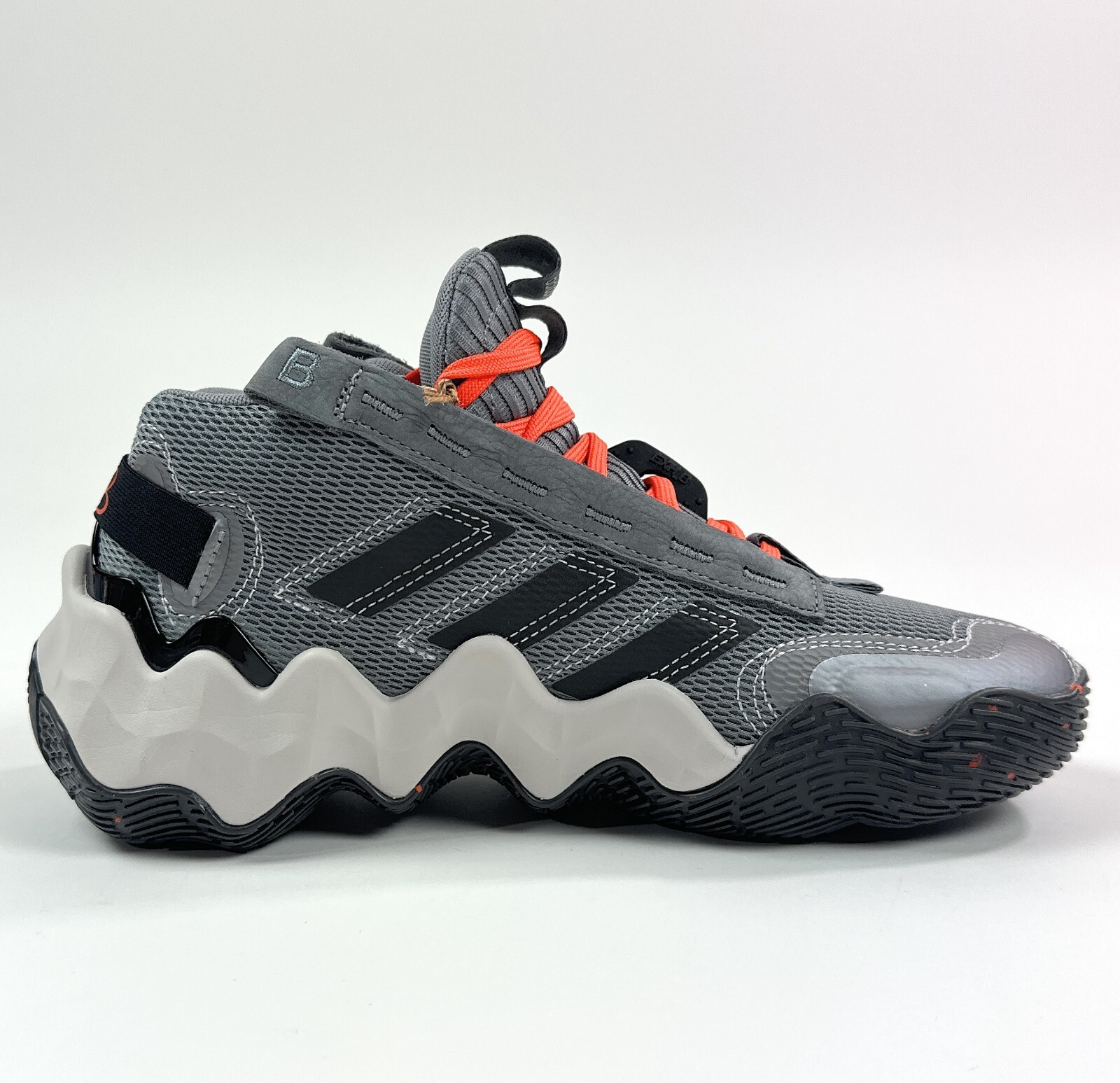 Adidas Exhibit B Parker PE Gray Womens Size 8.5 Shoes Sneakers Athletic GZ2351