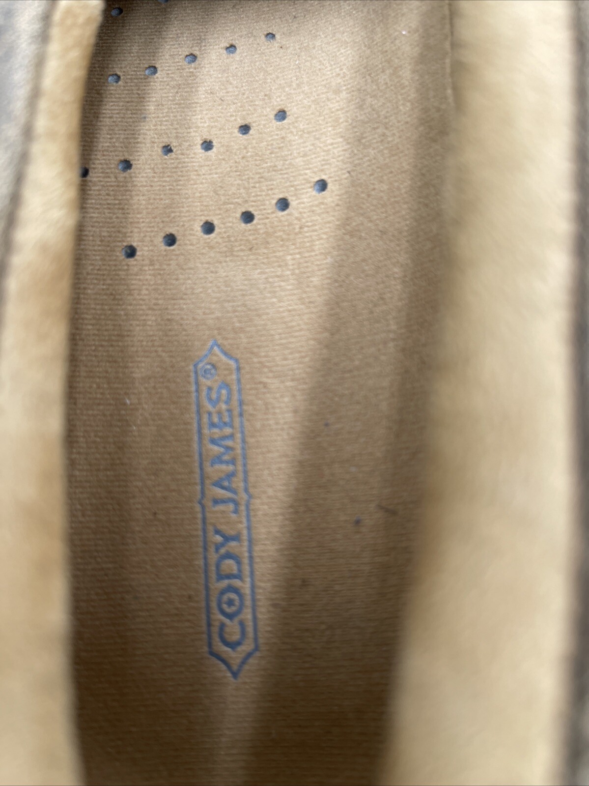Cody James Men’s Trust Me Beaned Slip-On Casual Oxford Shoes Brown Size 10D