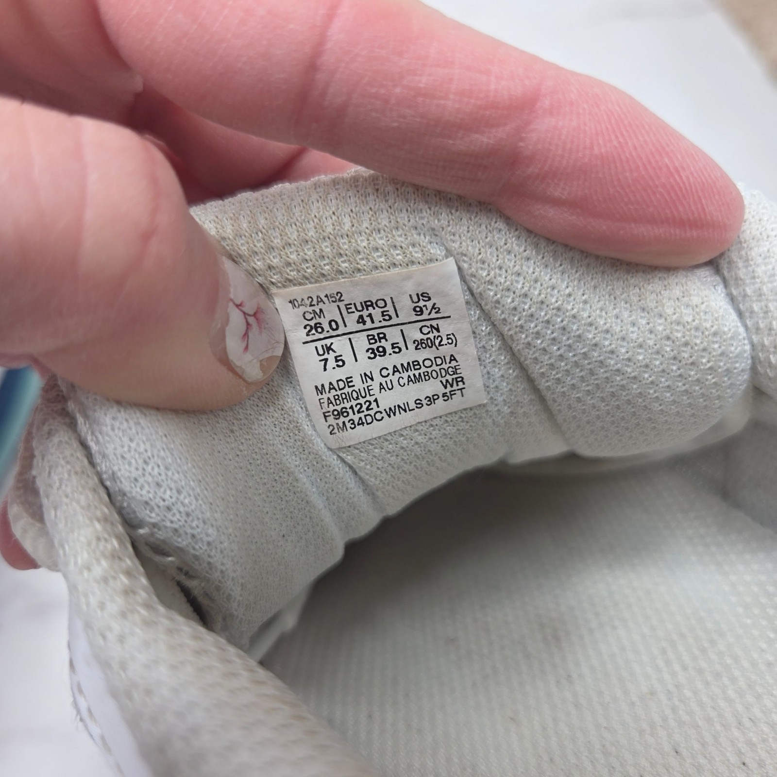 Asics Gel Game 8 White Tennis Shoes Pickleball Sneakers Comfort Women’s 9.5