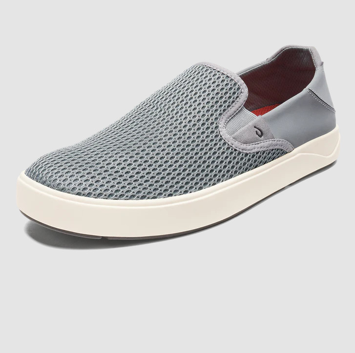 NEW OluKai Laeahi Men’s Slip On Sneakers Poi Breathable Comfort Casual Shoes