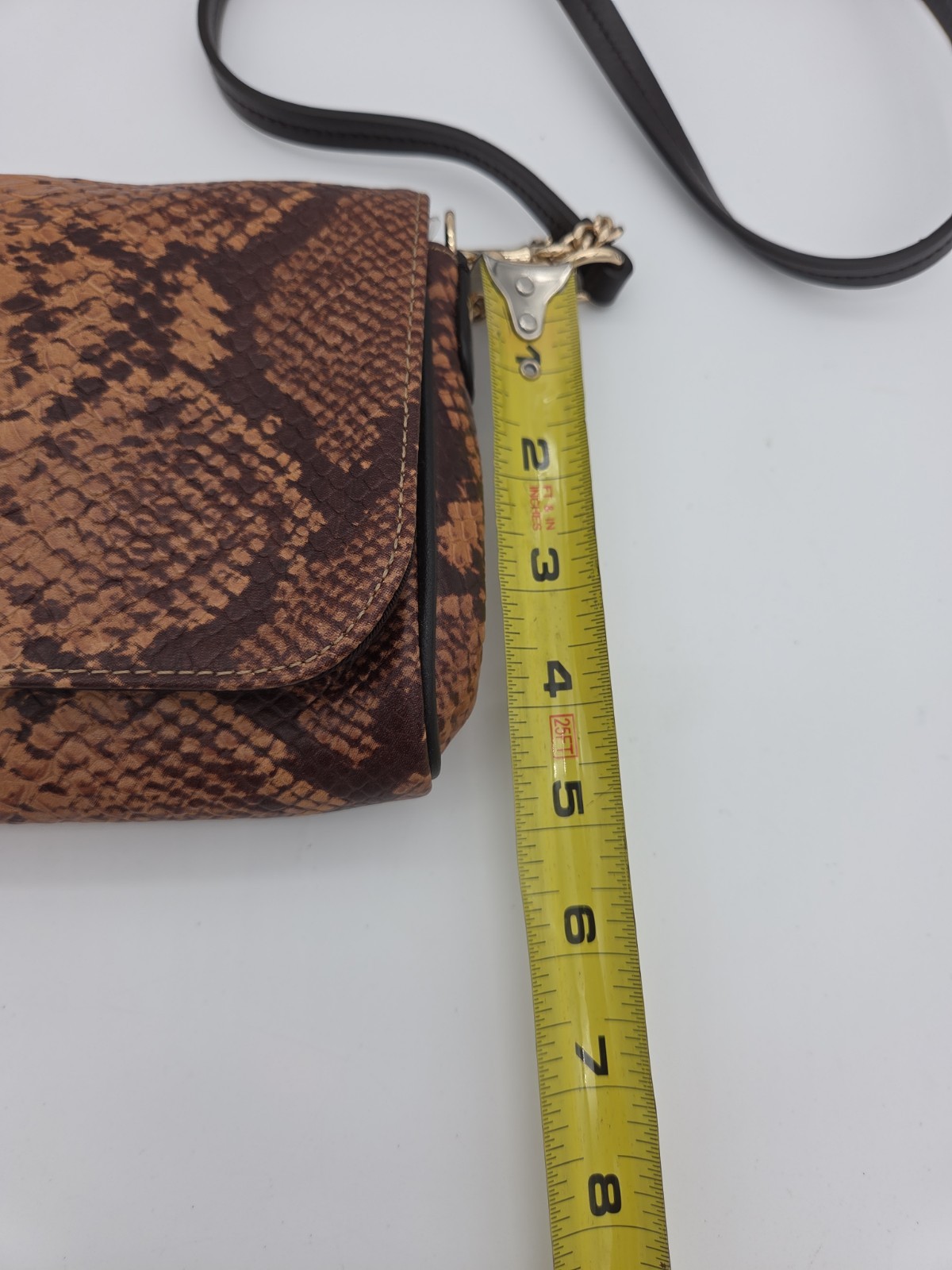 Coach Snake Mini Ruby Crossbody Handbag 35555 IM(Light Gold)/Natural Vtg 90s Y2K