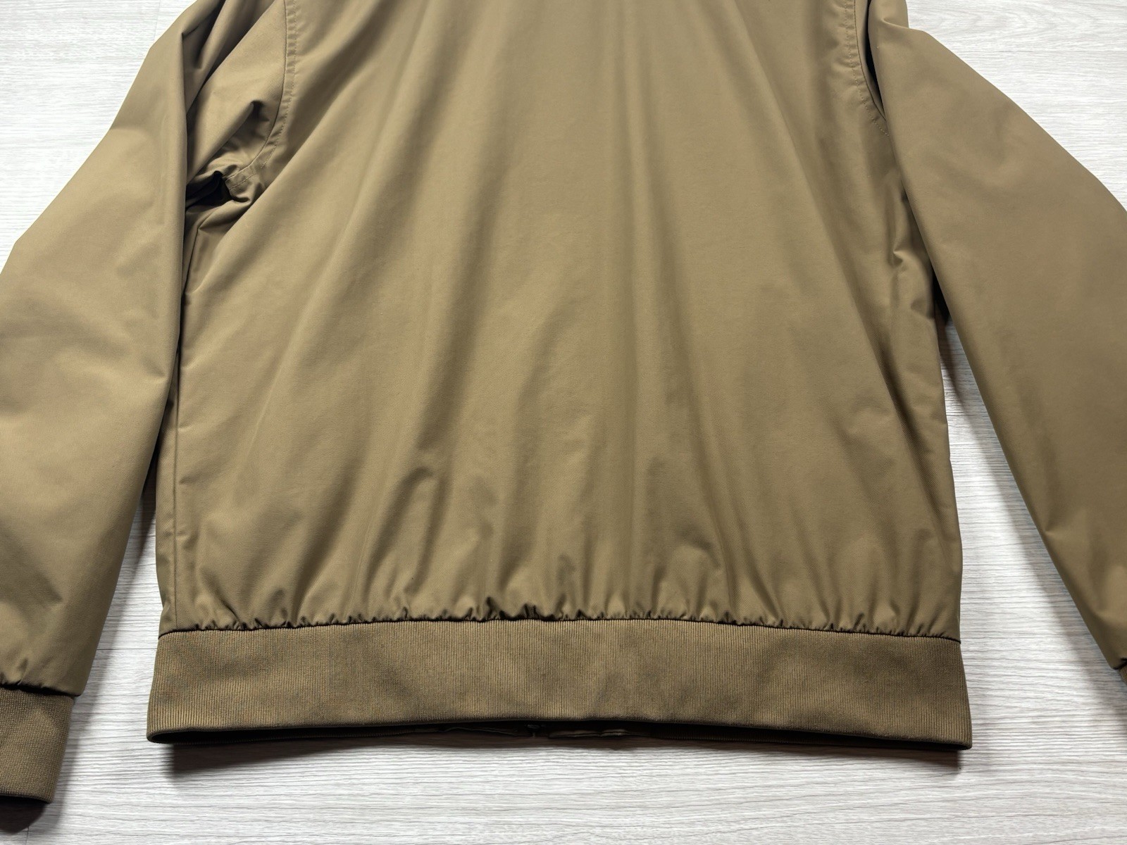 Fred Perry Brentham Jacket Medium Brown Pre Owned Excellent Condition