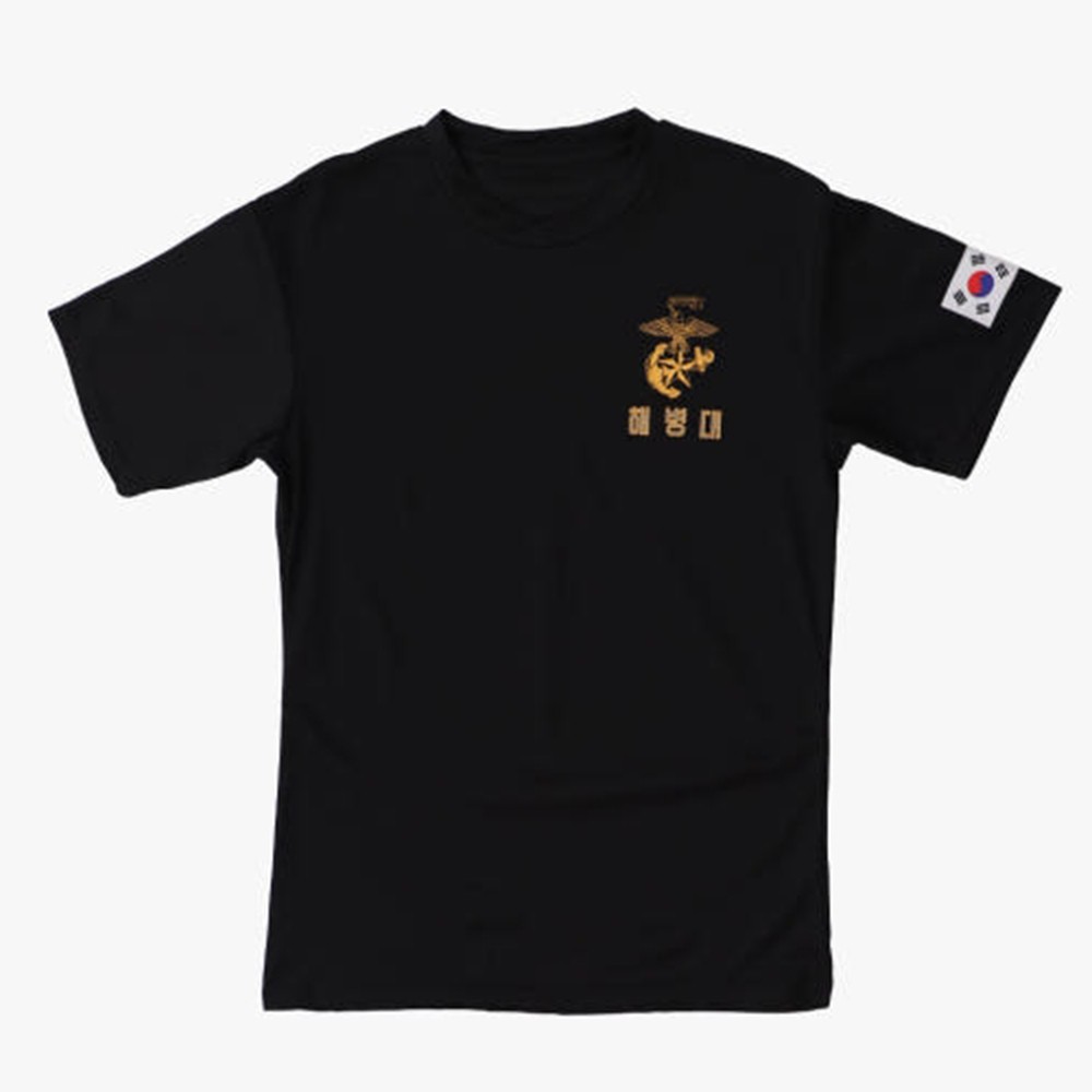 KOREA Marine Corps ROKMC T-Shirt | Cool Dry Military Training Tee S–4XL