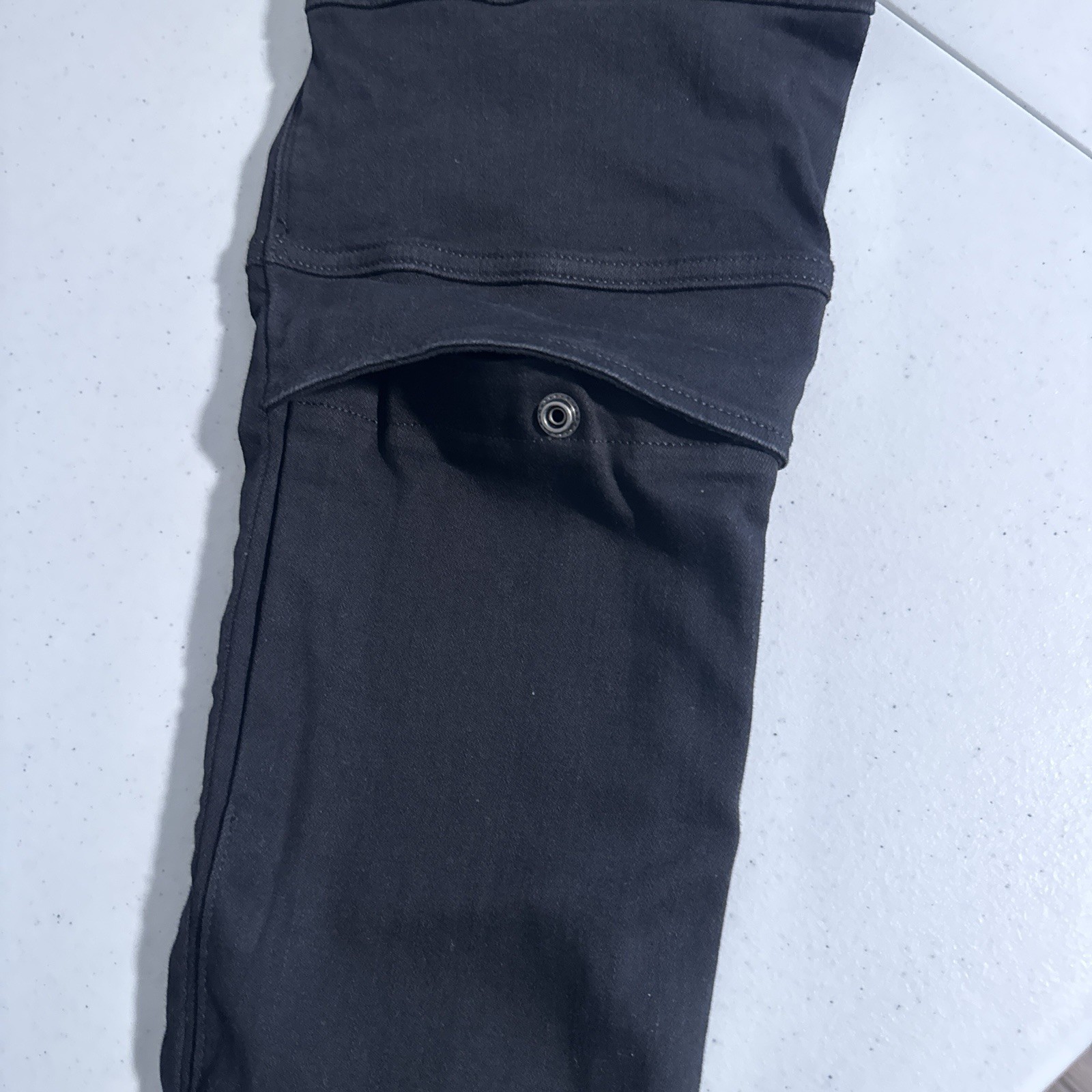 G-Star Raw Airblaze 3D Skinny Black Multi Pocket Moto Cargo Jeans Mens 34×34 NEW