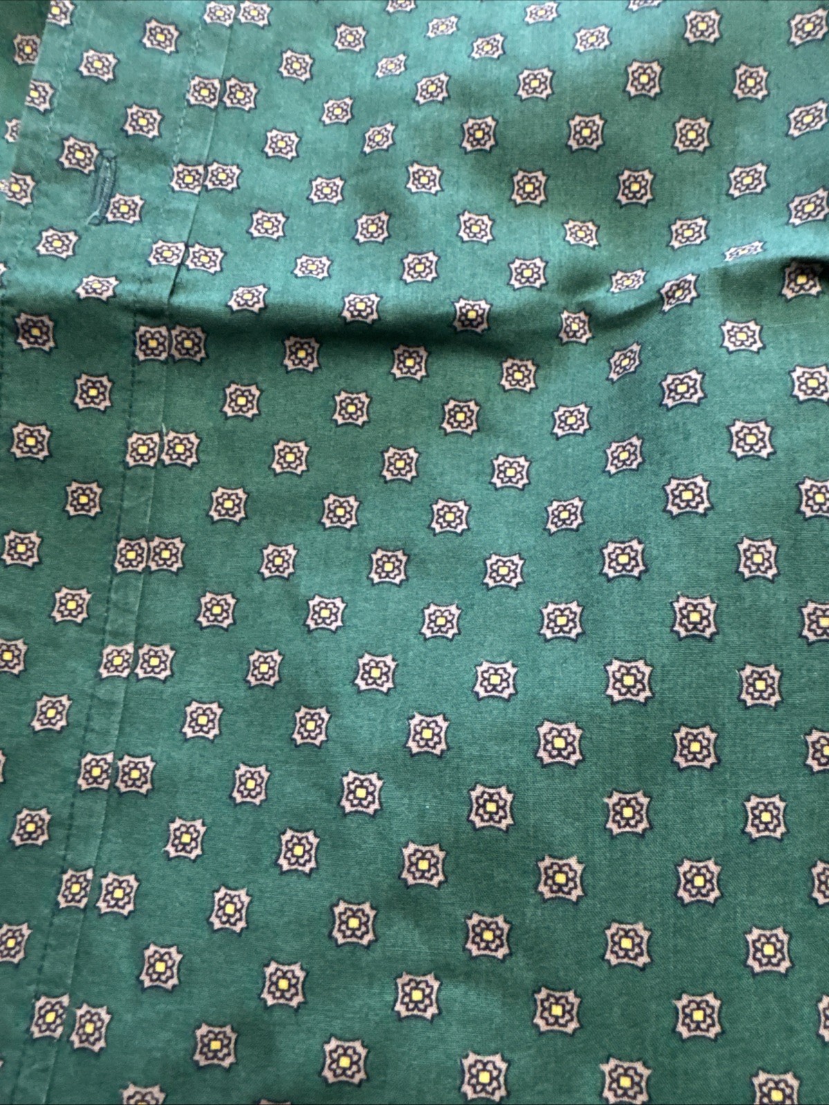 Vintage Duck Head Shirt Mens Large Button Down Long Sleeve Green 100% Cotton