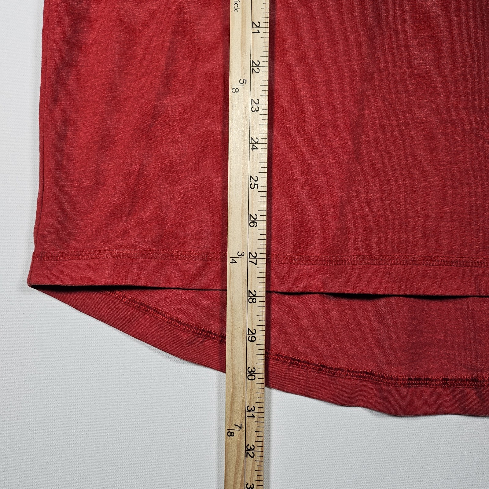 Ariat Rebar Workman Long Sleeve T-Shirt Men’s Medium Red USA Flag Graphic Heavy