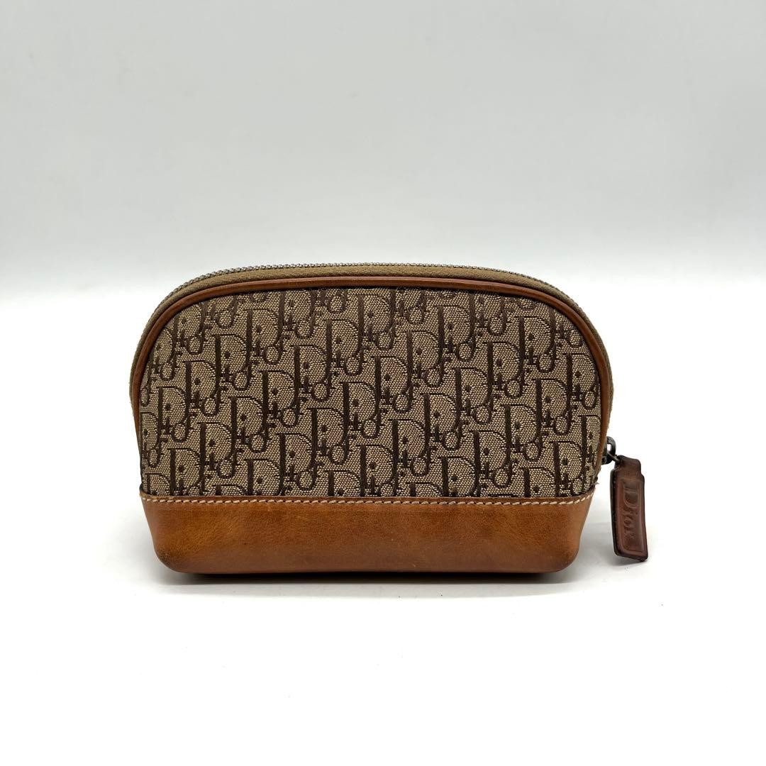 Christian Dior Bag Dior Trotter Canvas Leather Pouch rh408656456