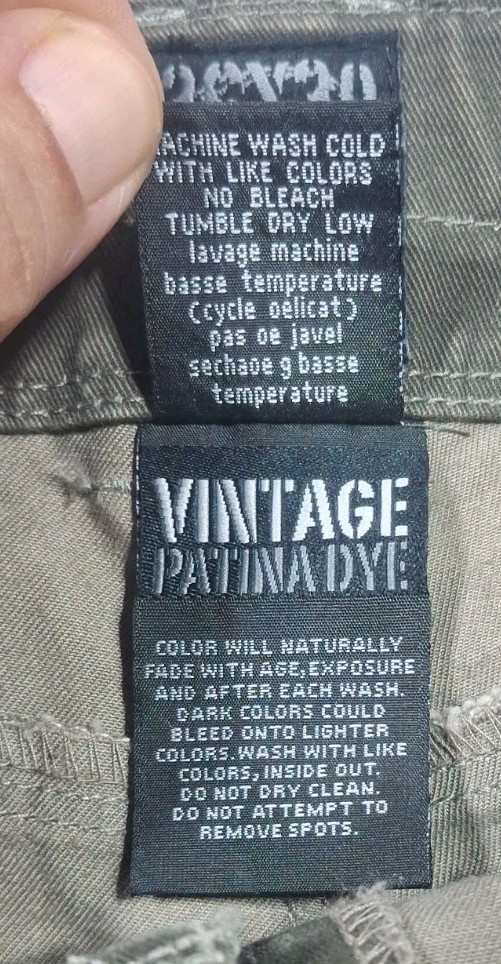 Kuhl Rydr Forged Iron gray Vintage Patina Dye Straight Leg Pants Size 36×30