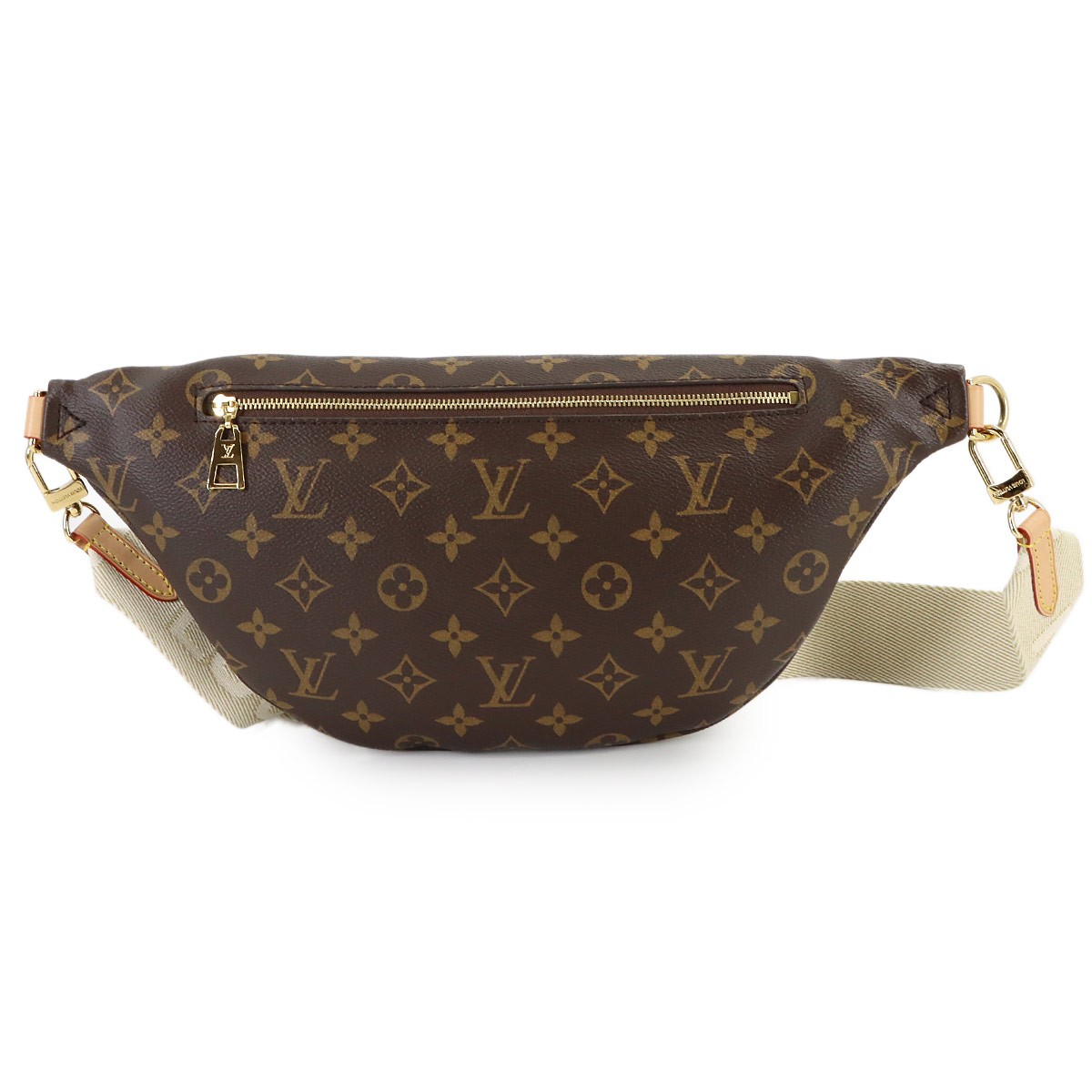 LOUIS VUITTON Monogram High Rise Body Bag Brown M46784 90322580